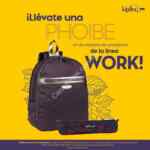 En Kipling llévate una Phoibe gratis en la compra de productos de la línea Work