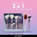 En Sally 2x1 en brochas Face Secrets