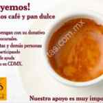 En restaurantes Saks café y pan dulce de regalo al donar materiales de curación