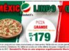 Promoción Benedettis Mes Patrio: Pizzas de pastor, cochinita o mexicana a precio especial