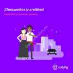 Promoción Cabify viajes GRATIS todas las noches de esta semana con el código VIVAMX