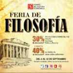 Feria de Filosfía en el FCE: Hasta 40% de descuento en títulos participantes