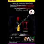 Playera de It (Eso) de regalo en la compra de 2 libros de Stephen King en librerías Gandhi