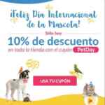 Promoción Petsy Día Internacional de la mascota: 10% de descuento hoy con el código PetDay