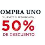 Promoción American Eagle segundo a mitad de precio del 13 al 20 de septiembre