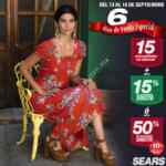Sears Venta Especial Mexicana 13 al 18 de septiembre: hasta 50% de descuento
