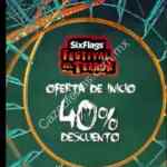 Promoción Six Flags de 40% de descuento en el Festival del Terror 2017