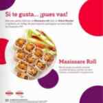 En Sushi Itto boleto GRATIS para Cinépolis comprando un Masiosare Roll + Sidral Mundet