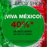 Promoción fiestas patrias The Body Shop: 40% de descuento en toda la tienda