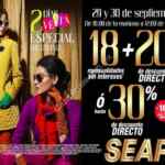 Venta Especial de Otoño Sears 29 y 30 de septiembre: Hasta 30% de descuento o 18 msi + 20% de descuento