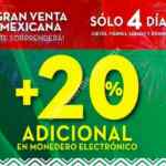 Venta Mexicana The Home Store: 20% adicional en monedero electrónico del jueves al domingo