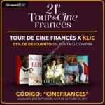 21% de descuento en películas del 21 Tour de Cine Francés en Cinépolis Klic