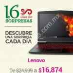 16 Días de Sorpresas Liverpool 6 de septiembre: laptop Lenovo Y520 a $16,874