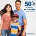 En Old Navy 50% de descuento en playeras para hombres, mujeres y niños