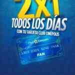 Promoción Cinépolis Citadel: 2x1 todos los días con tarjeta Club Cinépolis