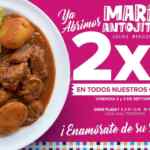 Promoción María Antojitos La Gran Plaza: 2x1 en platillos por apertura hoy domingo