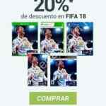 20% de descuento en FIFA18 a través de la tienda en línea de Soriana
