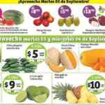 Ofertas Soriana en frutas, verduras y Recompensas del Día 5 al 7 de septiembre