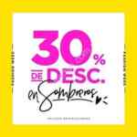 Promoción Todomoda Fashion Week 2017: 30% de descuento en sombreros