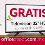 Gran Venta Especial Mexicana Office Depot online: Descuentos y pantalla gratis en compras a partir de $7,999