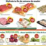 Ofertas Walmart en frutas, verduras y carnes del 8 al 10 de septiembre
