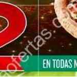 3x2 en pizzas Papa Johns este viernes, sábado y domingo