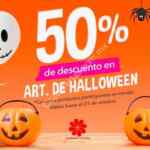 Artículos de Halloween a mitad de precio en Modatelas