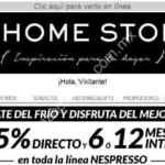 Cafeteras Nespresso con hasta 35% de descuento y 12 MSI en the Home Store