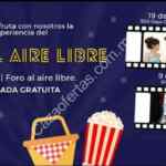 Cine al aire libre Garden Santa Fe: Funciones de cine gratis a las 7:00 PM
