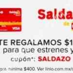 Código Linio Saldazo de $100 de descuento en compras de $400 o más