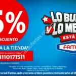 Cupón Famsa de 5% de descuento en toda la tienda hasta el 31 de octubre