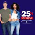 25% de descuento directo en todo Aeropostale en Liverpool y Fábricas de Francia