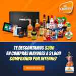 Cupón Chedraui tienda en línea de $300 de descuento en compras a partir de $1,000