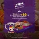 En El Globo compra 6 panes de muerto individuales + $39 y llévate taza conmemorativa de Día de Muertos