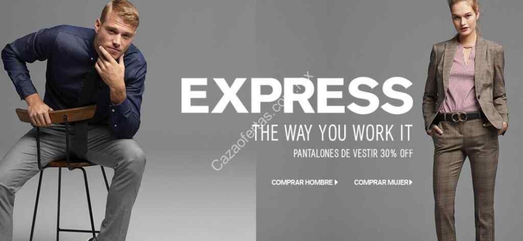 En Express segundo a mitad de precio en jeans y accesorios y otros  descuentos hasta el 31 de octubre