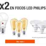 En Home Depot 3x2 en focos LED marca Philips