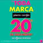 En Suburbia 20% de descuento en toda la marca Pierre Cardin