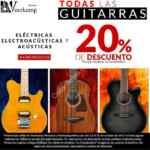 En Veerkamp todas las guitarras con 20% de descuento