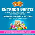 En Granja las Américas entrada GRATIS llevando un juguete o peluche durante octubre