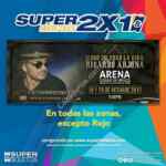 2x1 en boletos para el concierto de Ricardo Arjona en Arena CDMX hoy miércoles en Superboletos