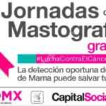 Jornadas de mastografía Gratis para la detección del cáncer de mama en CDMX del 16 al 22 de octubre 2017