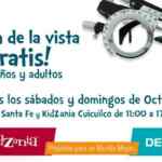 En Kidzania examen de la vista GRATIS todos los sábado y domingos de octubre
