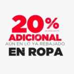 En Martí Outlet 20% de descuento en lo ya rebajado en ropa y 10% en calzado