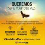 En Office Max internet y uso de computadora GRATIS si perdiste tu oficina por el sismo