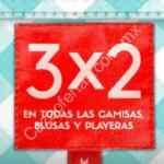 En Promoda online 3x2 en todas las camisas, blusas y playeras