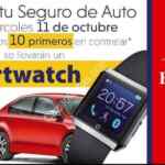Promoción Seguros El Águila 11 de octubre: 25% de descuento + 12 MSI + smartwatch en seguros de auto