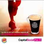 Promoción Tarjeta Capital Social CDMX: café GRATIS en Burger King de 8 a 10am