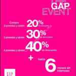 Promoción The Gap Event: Hasta 40% de descuento + 6 meses sin intereses