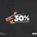 Venta Especial de Otoño Martí en línea: Hasta 30% de descuento en chamarras hoy y mañana