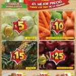 Ofertas Bodega Aurrerá en frutas y verduras Tianguis de Mamá Lucha 6 al 12 de octubre